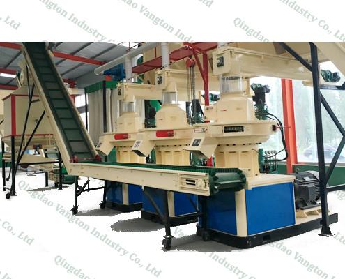 pellet machine line