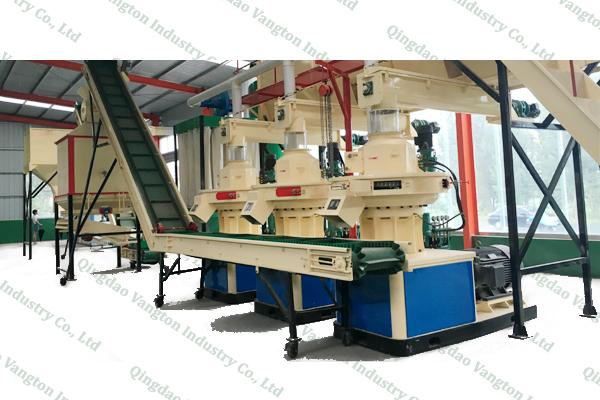 pellet machine line