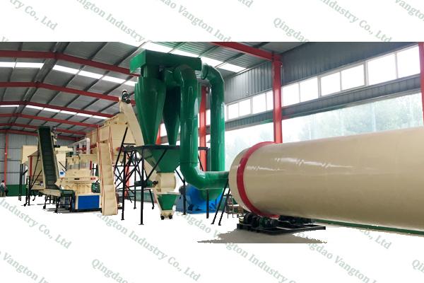 pellet machine line